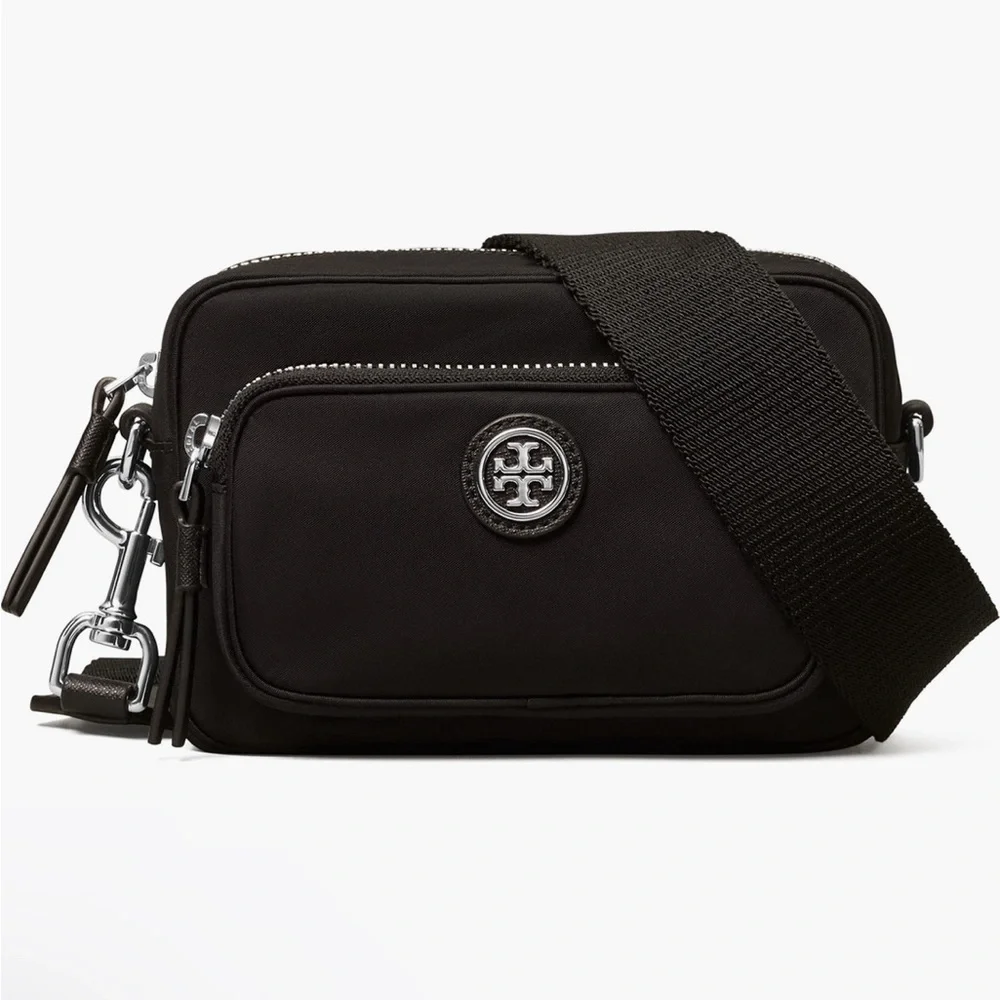 🎉NWT 🎉Tory Burch Mini Nylon Camera Crossbody Bag